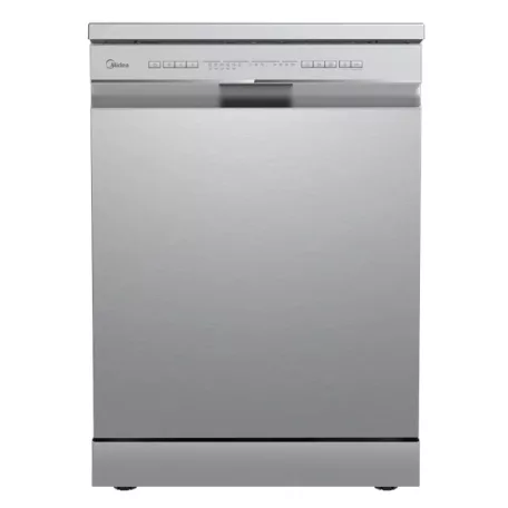 Midea MDWPF1333CSS-WD-EU inox programok száma: 8, szabadonálló, 13 terítékes mosogatógép