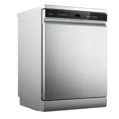   Midea MDWEF1433DSS-WA ezüst programok száma: 9, szabadonálló, 14 terítékes mosogatógép
