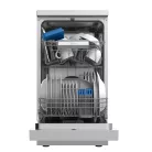 Midea MDWEF1034CSS-WG-EU inox, programok száma: 8, szabadonálló, 10 terítékes mosogatógép
