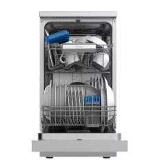   Midea MDWEF1034CSS-WG-EU inox, programok száma: 8, szabadonálló, 10 terítékes mosogatógép