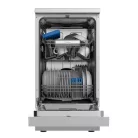 Midea MDWEF1034CSS-WG-EU inox, programok száma: 8, szabadonálló, 10 terítékes mosogatógép