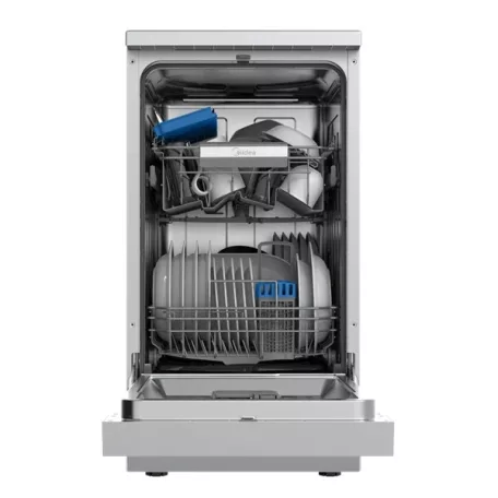 Midea MDWEF1034CSS-WG-EU inox, programok száma: 8, szabadonálló, 10 terítékes mosogatógép