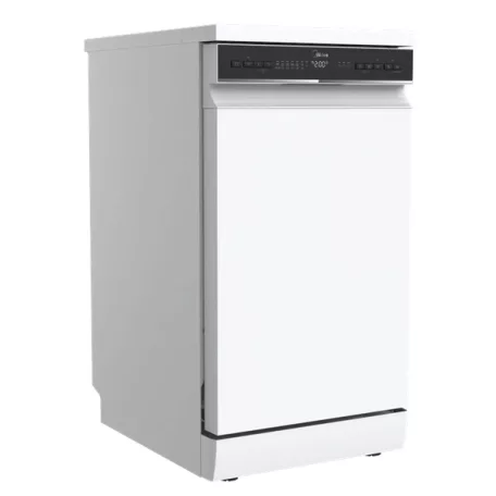 Midea MDWEF1034DW-WC fehér, programok száma: 9, szabadonálló, 10 terítékes mosogatógép