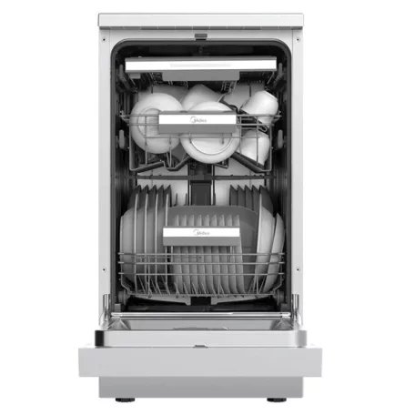 Midea MDWEF1034DSS-WC inox , programok száma: 9, szabadonálló, 10 terítékes mosogatógép