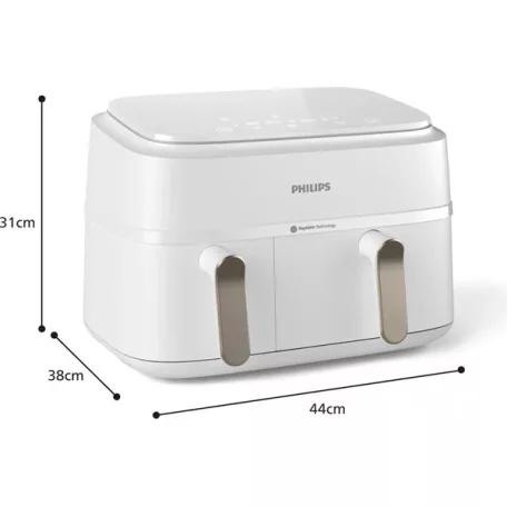 Philips NA353/10 3000 Series Dupla kosaras forrólevegős sütő