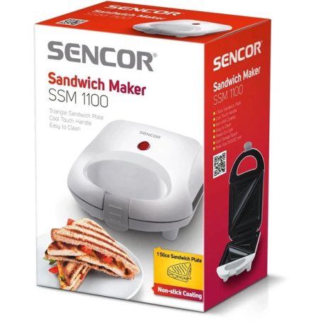 Sencor SSM 1100 fehér szendvicssütő