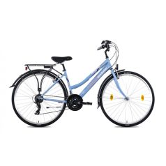 Csepel Landrider Női 28/17 kék 21S kerékpár