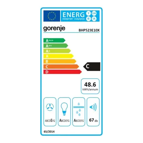 Gorenje BHP523E10X Páraelszívó