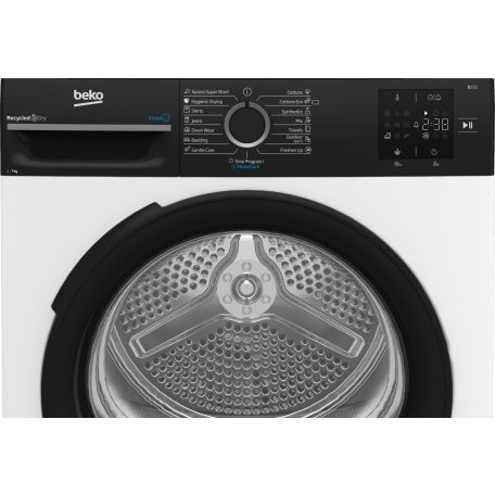 Beko BM3T37239WBB fehér, 7 kg, hőszivattyús, szárítógép