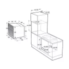Gorenje BOS6747A01X Beépíthető sütő
