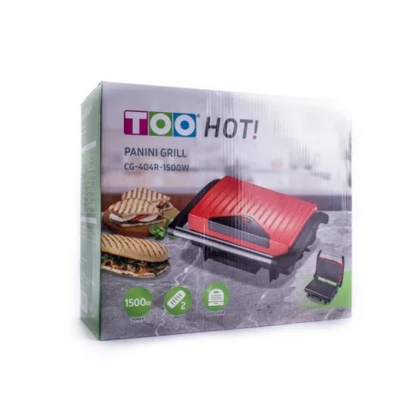 Too piros kontakt grill