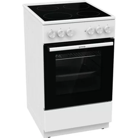  Gorenje GEC5A41WG Kerámialapos tűzhely Fehér