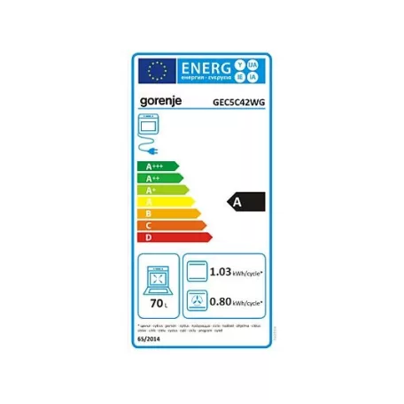 Gorenje GEC5C42WG elektromos tűzhely