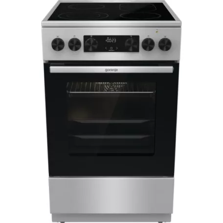 Gorenje GECS5C70XA Kerámialapos tűzhely inox 