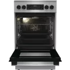 Gorenje GECS5C70XA Kerámialapos tűzhely inox 