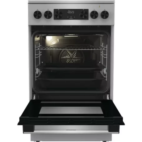 Gorenje GECS5C70XA Kerámialapos tűzhely inox 