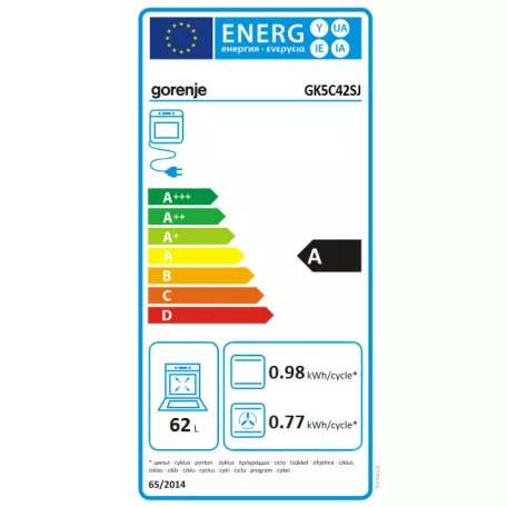 Gorenje GK5C42SJ Kombinált tűzhely