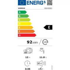 Gorenje Szabadonálló mosogatógép