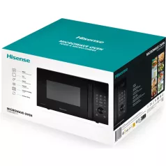 Hisense H23MOBSD1H Mikrohullámú sütő 23L Fekete Digit