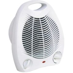   Hausberg HB-8501AB 2000W fehér elektromos hősugárzó ventillátorral