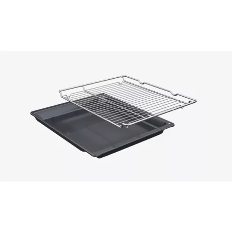 Bosch HQA534EB3 Beépíthető sütő gőz funkcióval Fekete