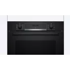 Bosch HQA534EB3 Beépíthető sütő gőz funkcióval Fekete