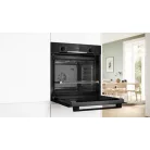 Bosch HQA534EB3 Beépíthető sütő gőz funkcióval Fekete