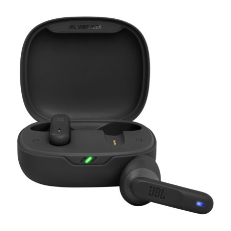 JBL Vibe Flex True Wireless Bluetooth fekete fülhallgató 