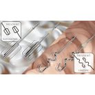 MPM Fekete 750 W Kézimixer