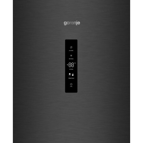 Gorenje NRK619CABXL4 fekete alulfagyasztós hűtőszekrény