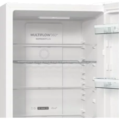 Gorenje NRK619DA2W4 Alulfagyasztós kombi hűtő Fehér