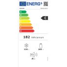 Hisense RB5P410SACC Alulfagyasztós kombi hűtő 