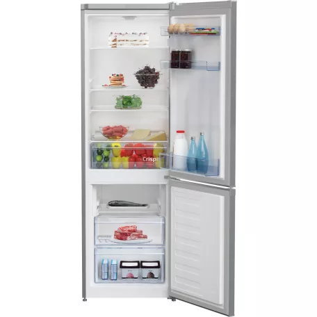 Beko RCSA270K40SN Alulfagyasztós hűtőszekrény Szürke