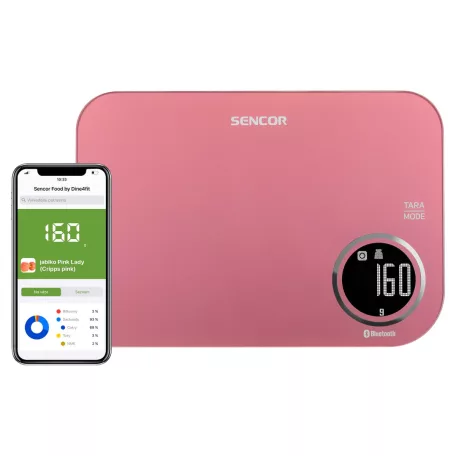 Sencor SKS7074RD Smart konyhamérleg