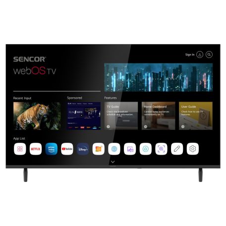 Sencor SLE43US803B  WebOS Smart TV