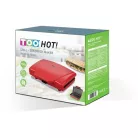 TOO SM-103R-750W 2in1 piros grill - panini szendvicssütő