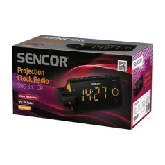 Sencor ébresztős rádió narancs
