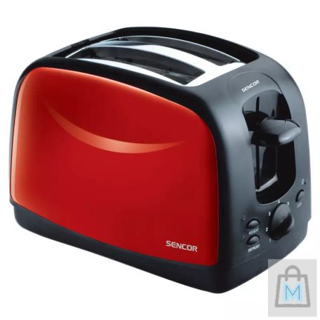 Sencor STS2652RD Rövid szeletes kenyérpirító Piros