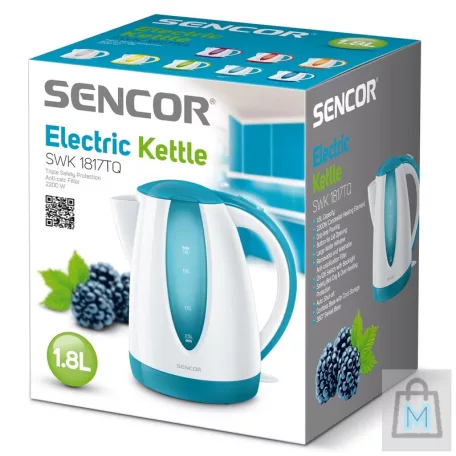 Sencor Vízforraló 1,8L Türkiz