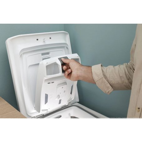 Candy TCA284TM5-S fehér, felültöltős, max.1200ford., 8 kg, mosógép