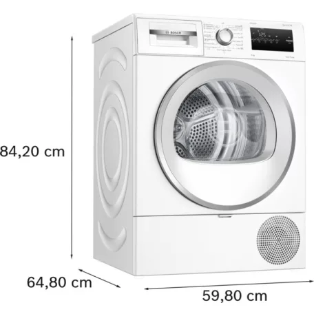 Bosch WTH85293BY Hőszivattyús szárítógép